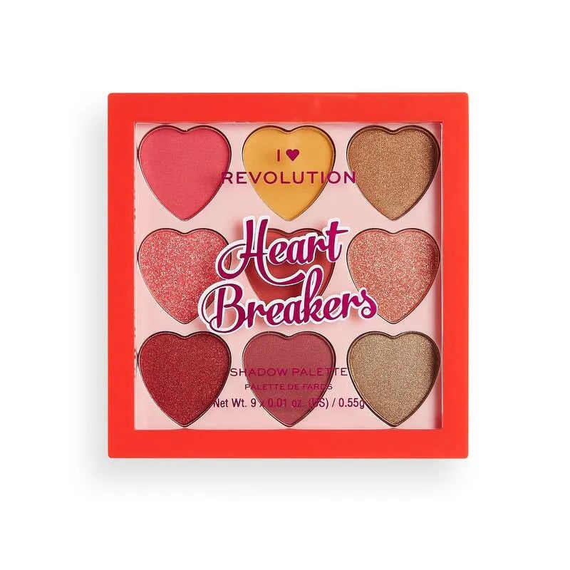 I HEART MAKEUP Heartbreakers Courage Akių šešėlių paletė - Kosmetika