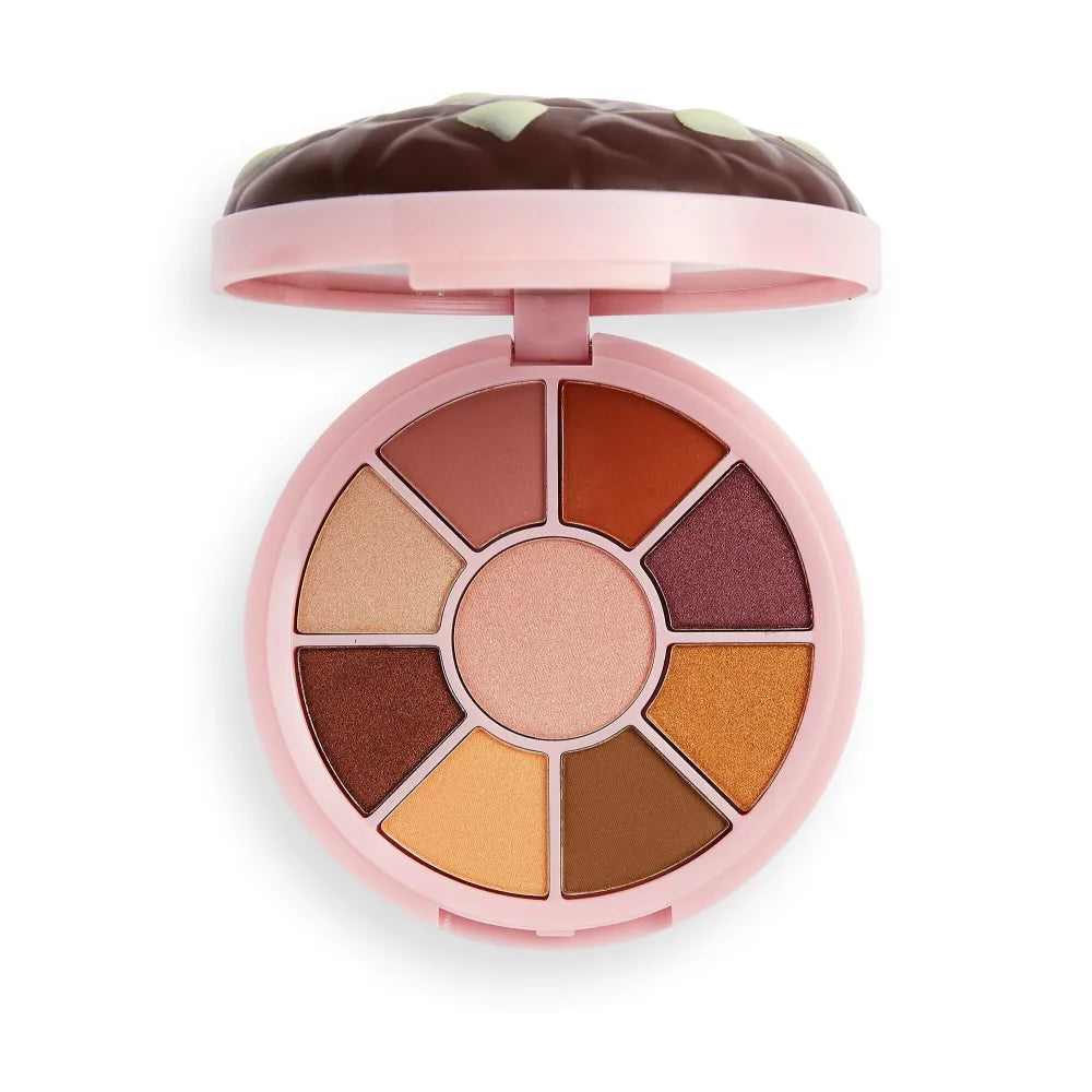 I Heart Revolution Cookie Palette Eyeshadow Šokoladas (9) 1op. - Kosmetika