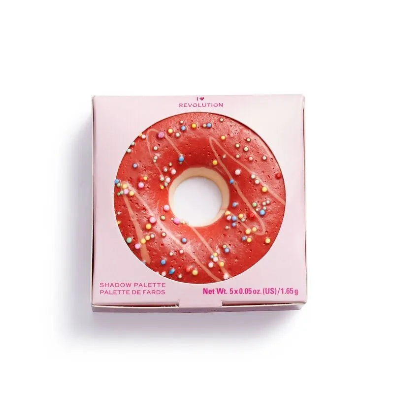 I Heart Revolution Donuts Palette Eyeshadow (5) Braškių Pabarstukai 1vnt - Kosmetika