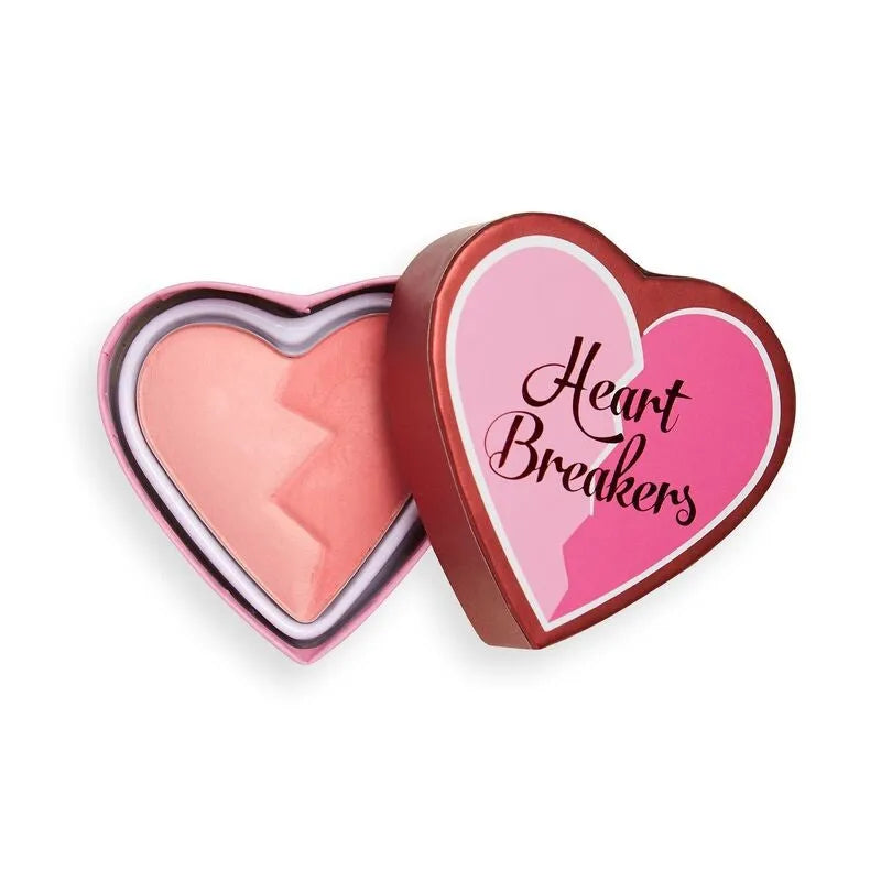 I Heart Revolution Heartbreakers Matte Blush veido skaistalai Brave 10g - Kosmetika