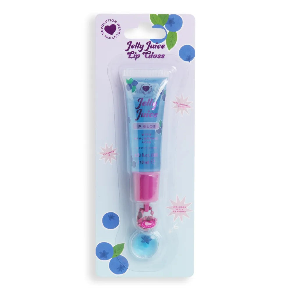 I HEART REVOLUTION Jelly Juice Lip Gloss - Mėlynė 10 ml - Kosmetika