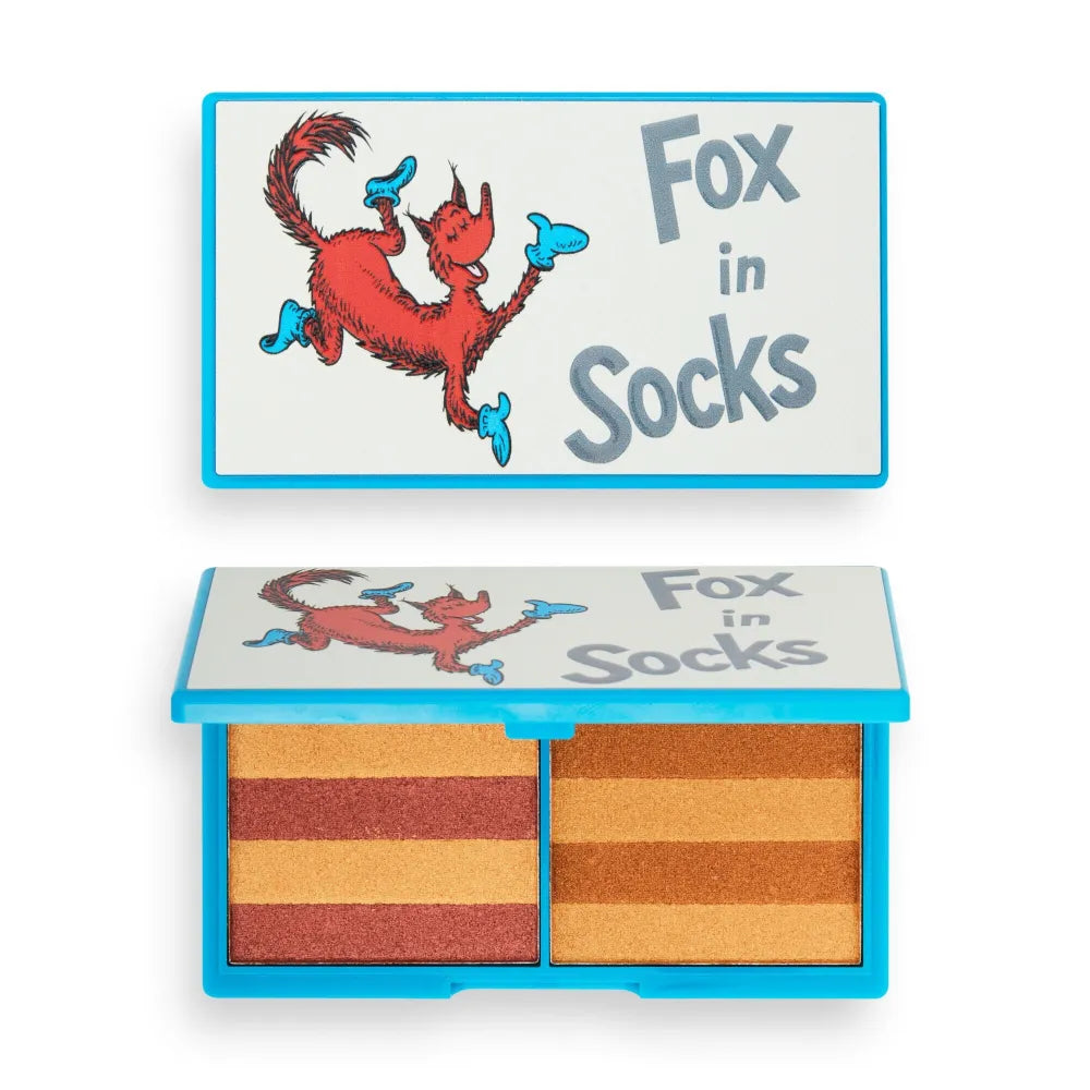 I Heart Revolution x Dr.Seuss kontūravimo paletė Fox in Socks 1 vnt. - Kosmetika