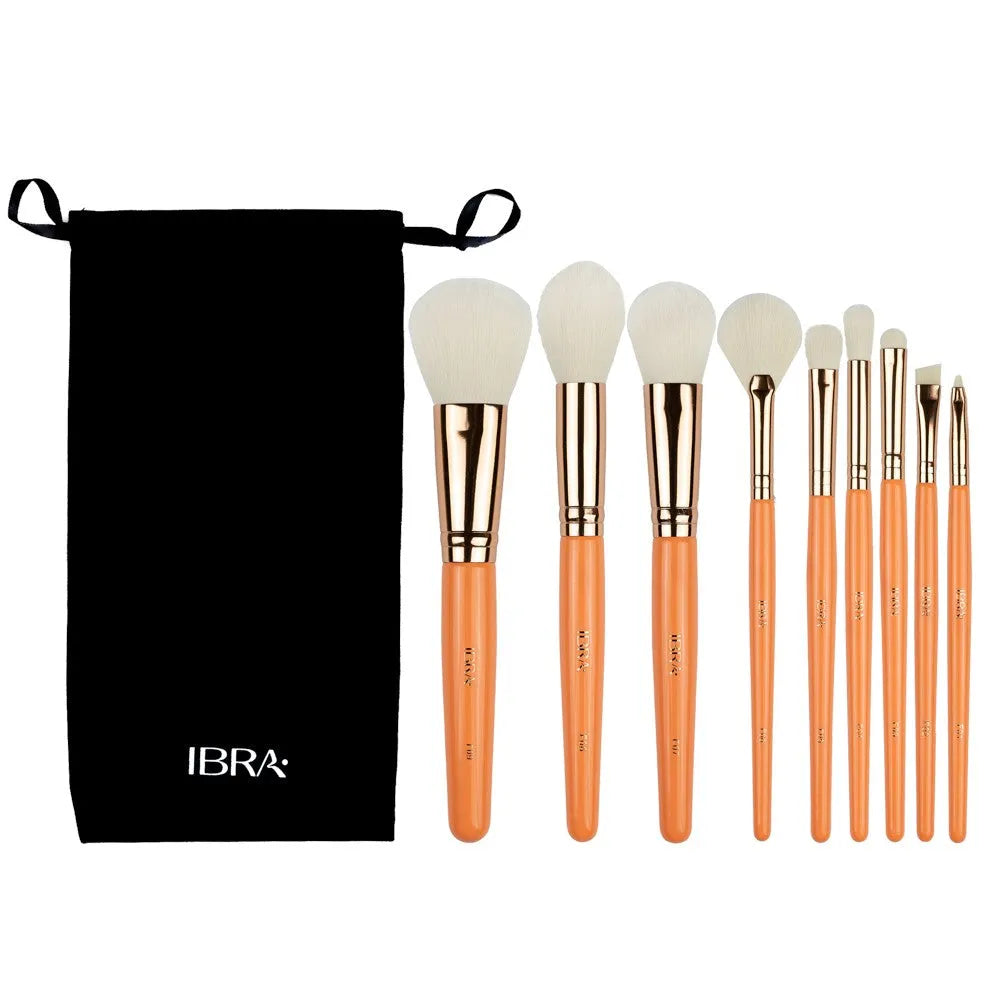 IBRA BRUSH SET FRESH šepetėlių rinkinys 9 vnt. - Kosmetika