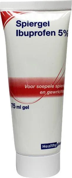 Ibuprofen gel - 75ml - Healthypharm - Vaistai nereceptiniai