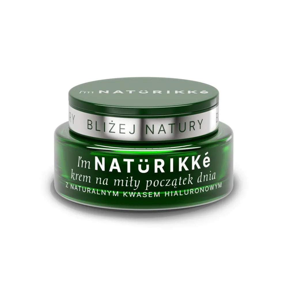 I’m Naturikke Cream kad maloniai pradėtumėte dieną su natūraliu hialurono rūgštimi 50ml - Kosmetika