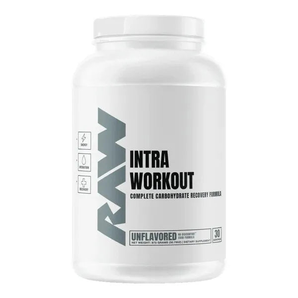 Intra Workout Unflavored - 873g - Raw Nutrition - Sporto papildai