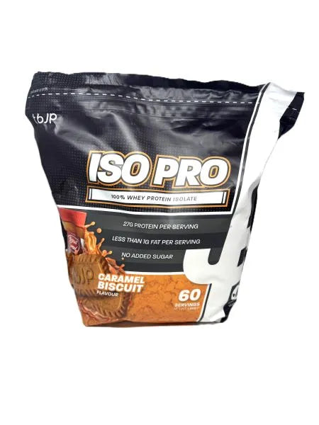 Iso Pro Caramel Biscuit - 1800g - Trained by JP - Sporto papildai