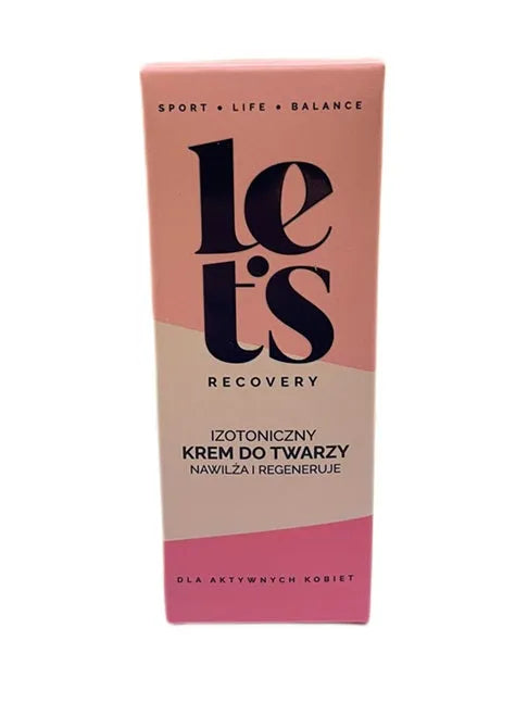 Izotoniczny Krem Do Twarzy - 50 ml - Let’s - Sporto papildai