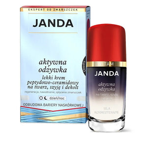 JANDA Active Conditioner Light peptide and ceramide cream for the face neck décolleté 50 ml - Kosmetika