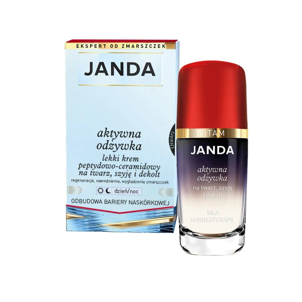 JANDA Collagen Reconstructor Rejuvenating serum-conditioner for the face neck and décolleté 50 ml - Kosmetika