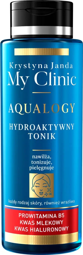 JANDA My Clinic Aqualogy Hydroactive Tonic - visiems odos tipams 400ml - Kosmetika
