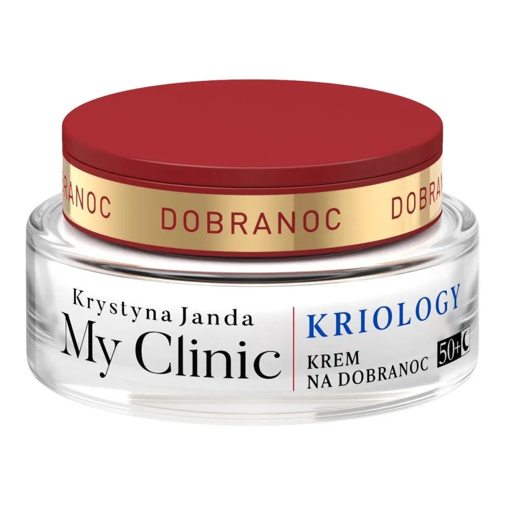 JANDA My Clinic Kriology 50+ Good Night Cream - Japonų orchidėja ir niacinamidas 50ml - Kosmetika
