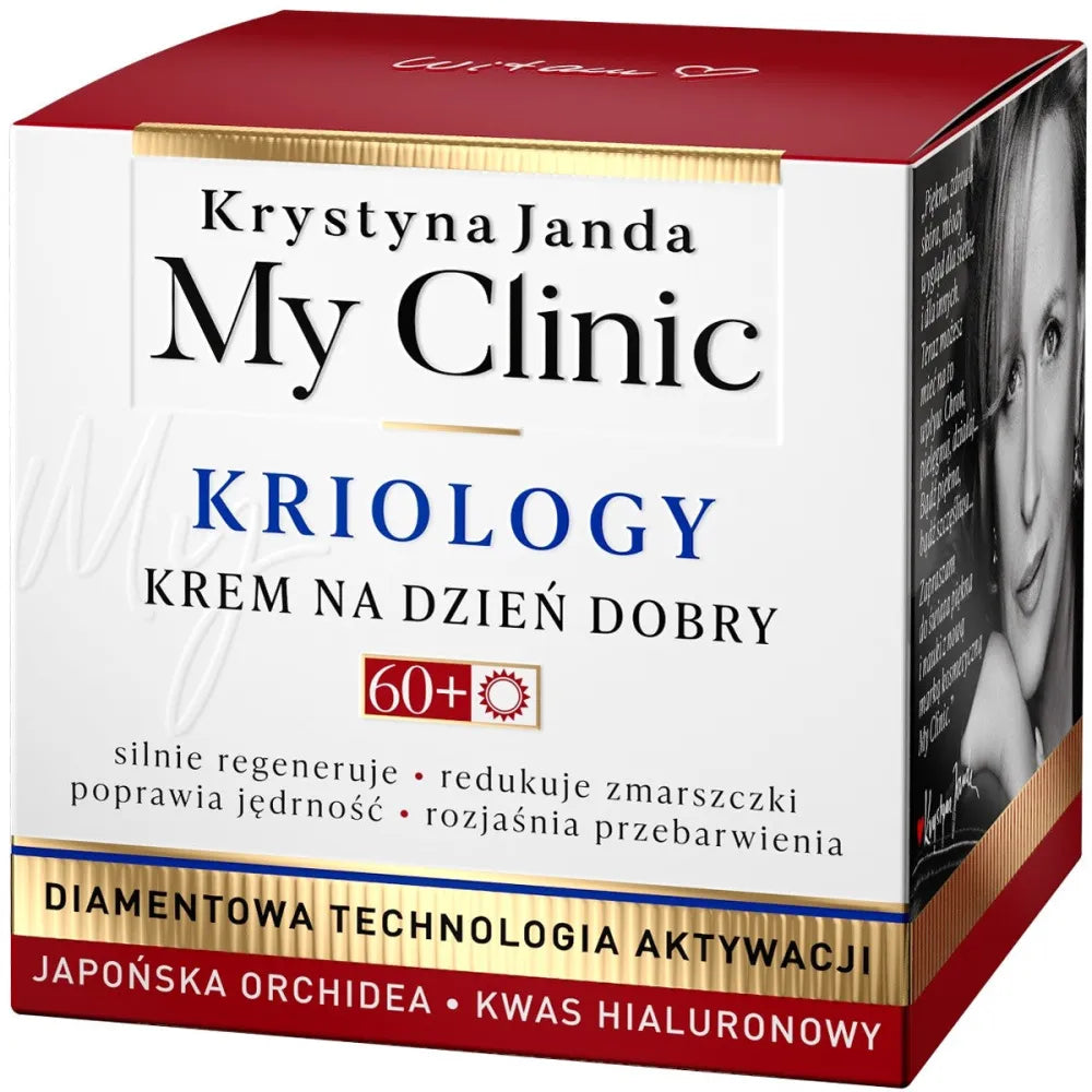 JANDA My Clinic Kriology 60+ dienų kremas - Japonų orchidėja ir hialurono rūgštis 50ml - Kosmetika
