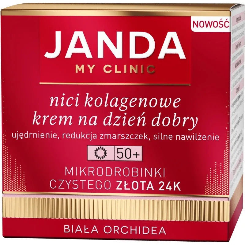 JANDA MY CLINIC Nici Kolagenowe Dieninis Kremas 50+ 50ml - Kosmetika