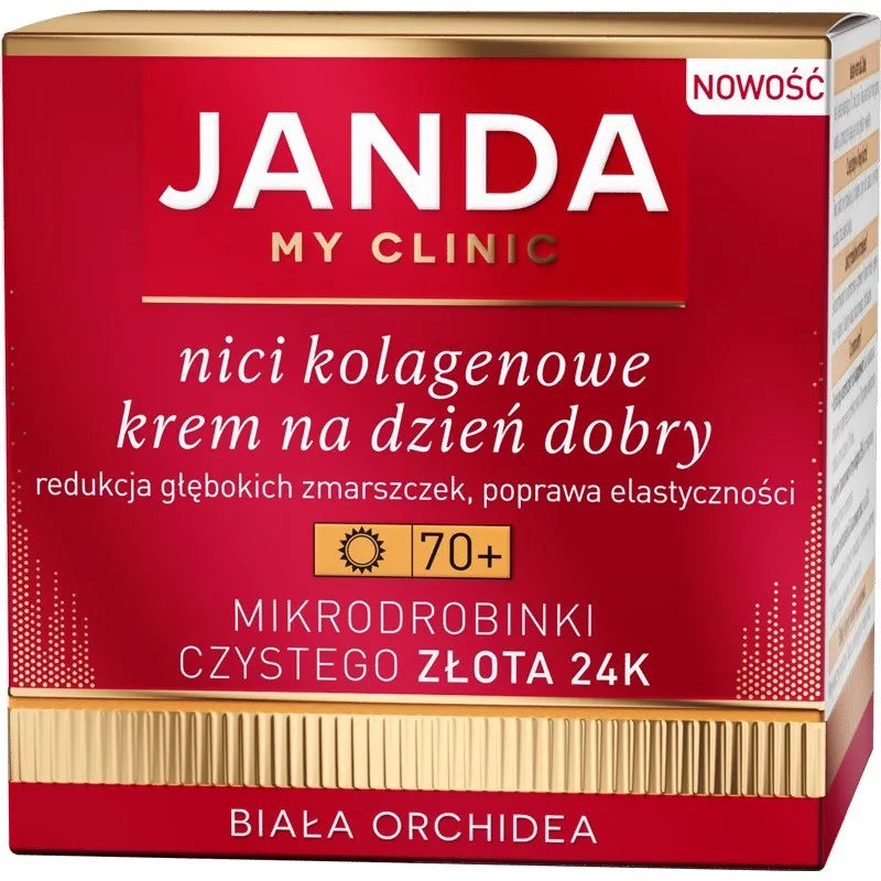 JANDA MY CLINIC Nici Kolagenowe Dieninis Kremas 70+ 50ml - Kosmetika