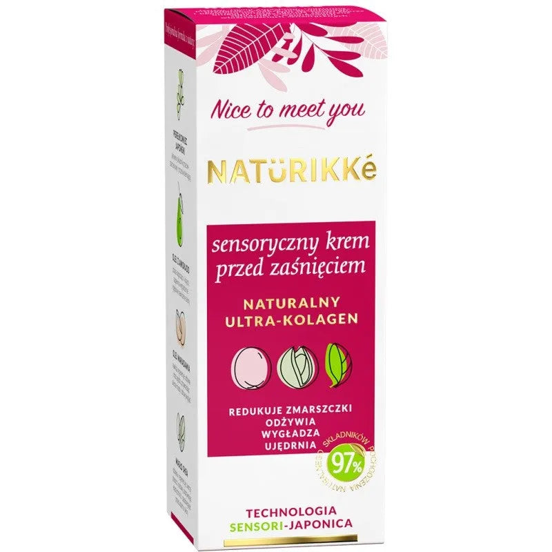 JANDA Naturikke Ultra Collagen Cream prieš miegą 50 ml - Kosmetika