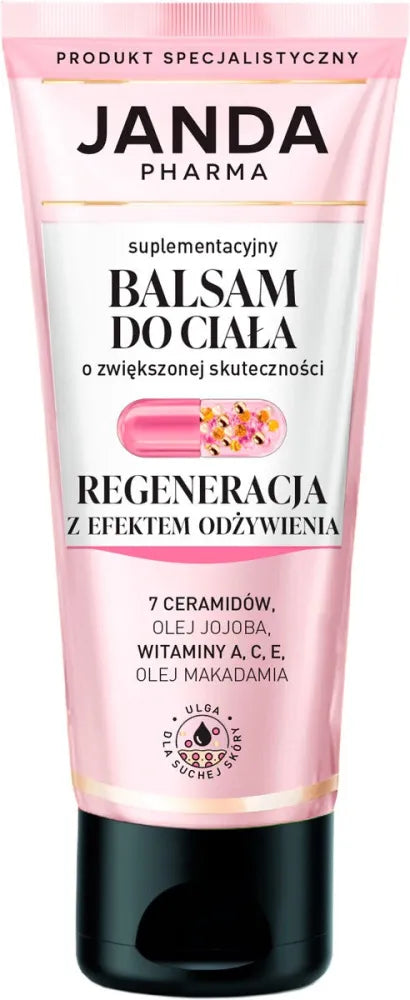JANDA Pharma Supplemental Body Lotion - regeneration with nourishing effect 200 ml - Kosmetika