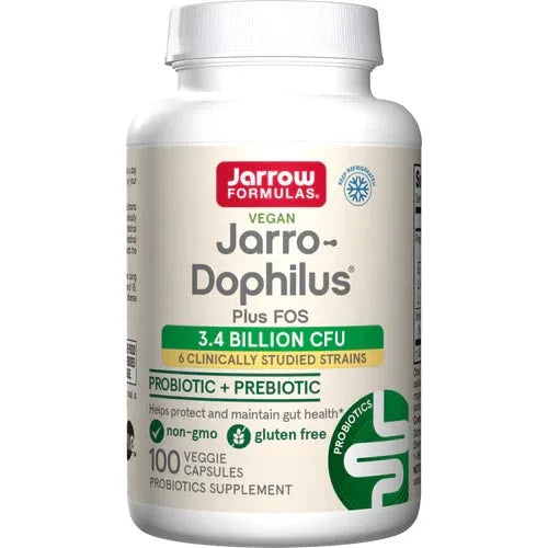 Jarro-Dophilus + FOS - 100 vcaps - Jarrow Formulas - Papildai