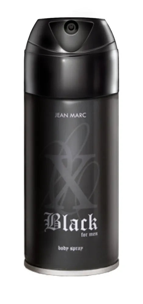 JEAN MARC X Juodųjų Vyrų kūno purškiklis 150 ml - Kosmetika
