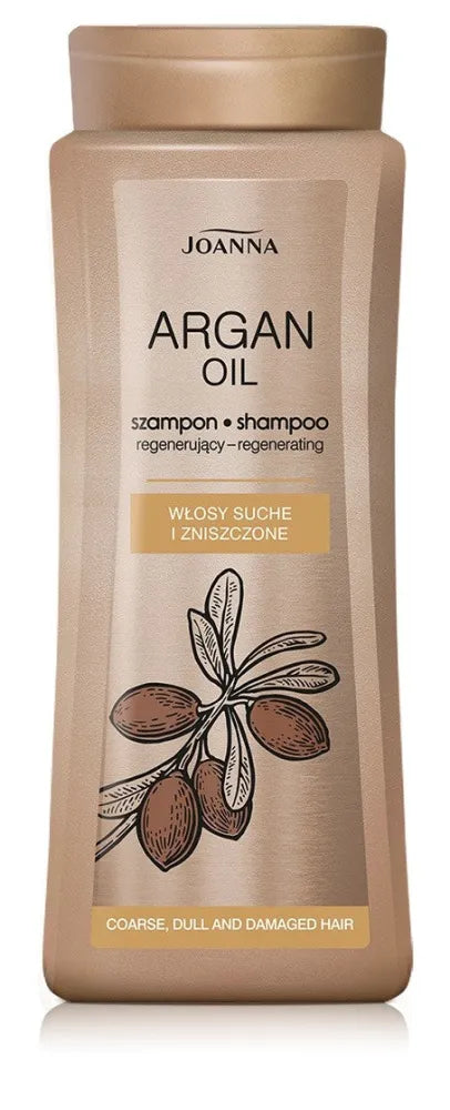 Joanna Argan Oil šampūnas su argano aliejumi 400ml - Kosmetika