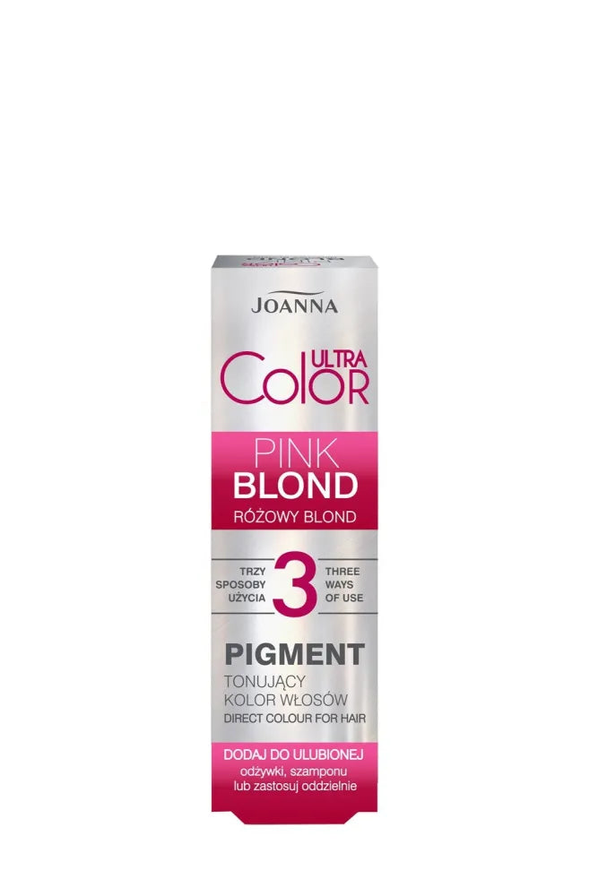 JOANNA COL.SYSTEM Rožinė Blondinė Pigmentas 100ml - Kosmetika