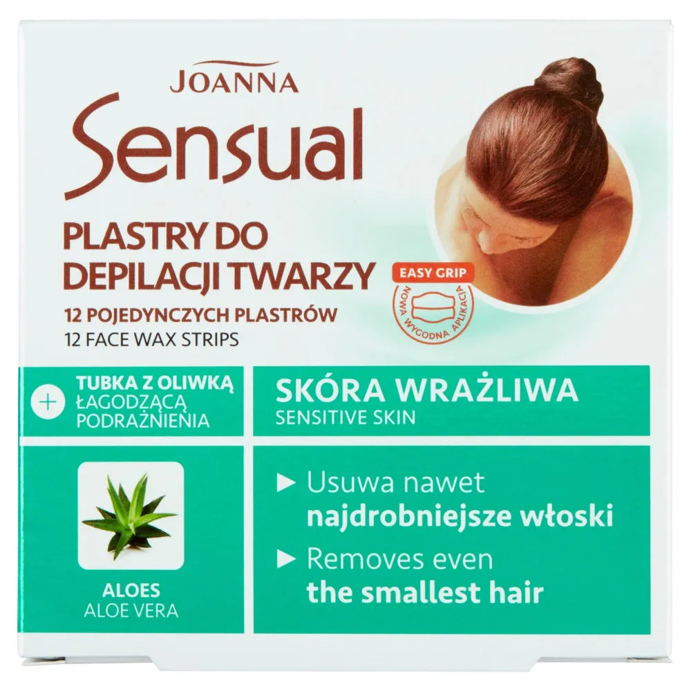 JOANNA DEPIL SENS. Aloe veido kaukės - Kosmetika