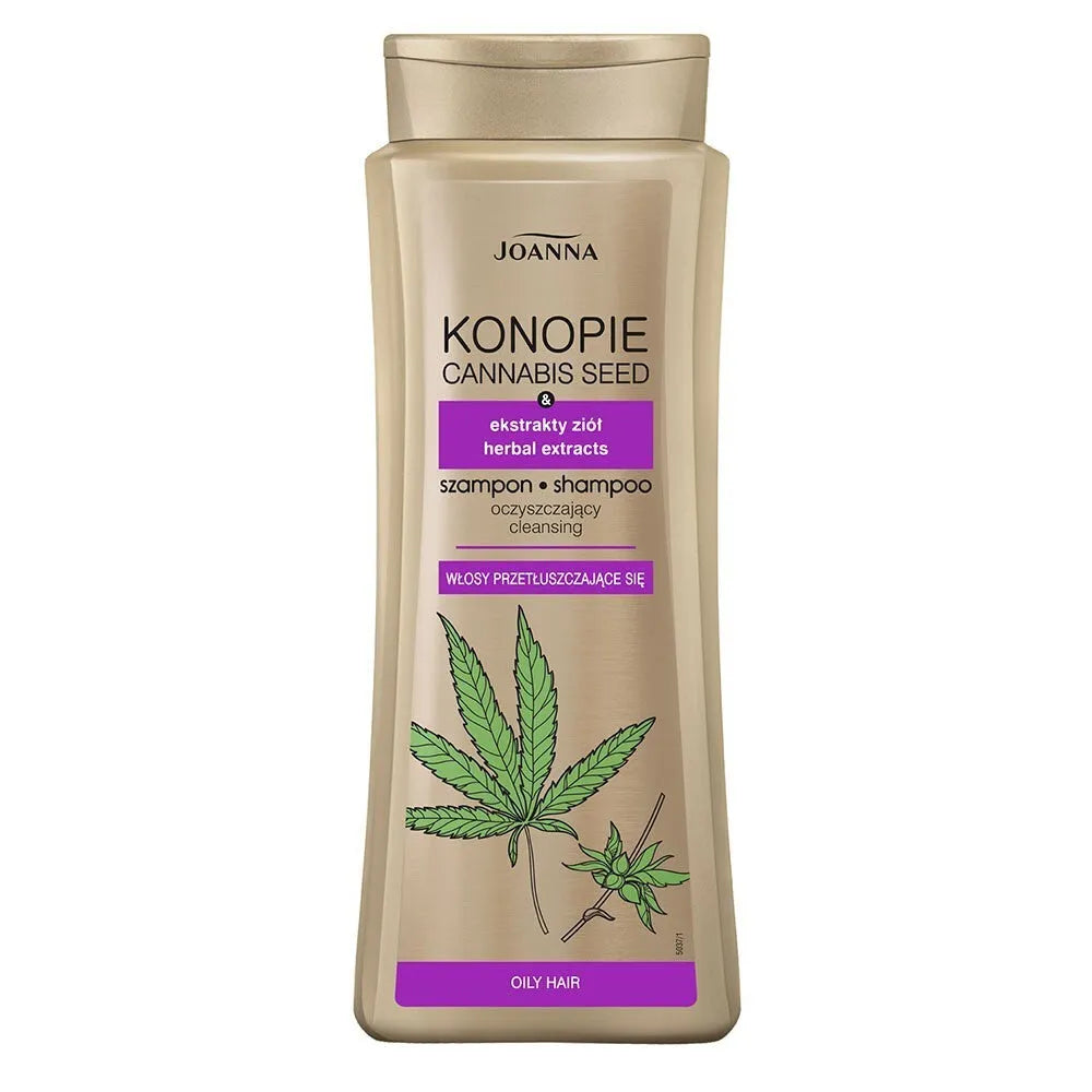 Joanna Konopie Plaukų slinkimo valomasis šampūnas 400ml - Kosmetika