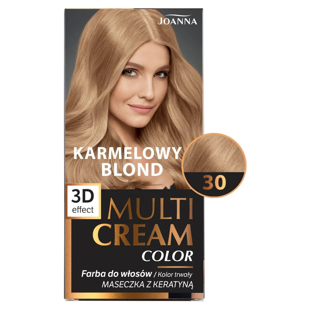 JOANNA MULTI CREAM Spalva 30 Karamelinis šviesus - Kosmetika