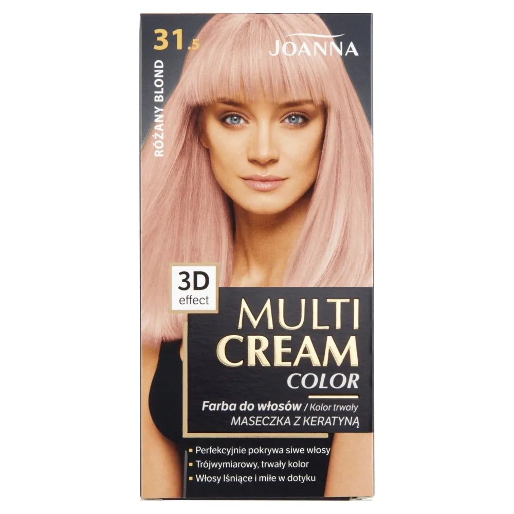 JOANNA MULTI CREAM Spalva 31.5 Rožinė šviesiaplaukė - Kosmetika