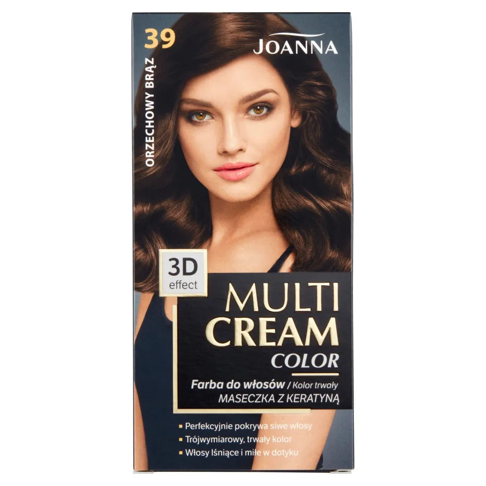 JOANNA MULTI CREAM Spalva 39 Rudas riešutas - Kosmetika
