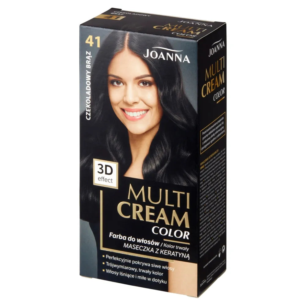 JOANNA MULTI CREAM Spalva 41 Šokolado ruda - Kosmetika