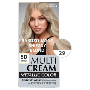 JOANNA MULTI Metalinė dažai 29 b/šviesiai sniego balta - Kosmetika