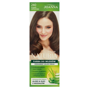 Joanna Naturia Color plaukų dažai Nr. 240 - Saldus kapučinas 1 vnt. - Kosmetika
