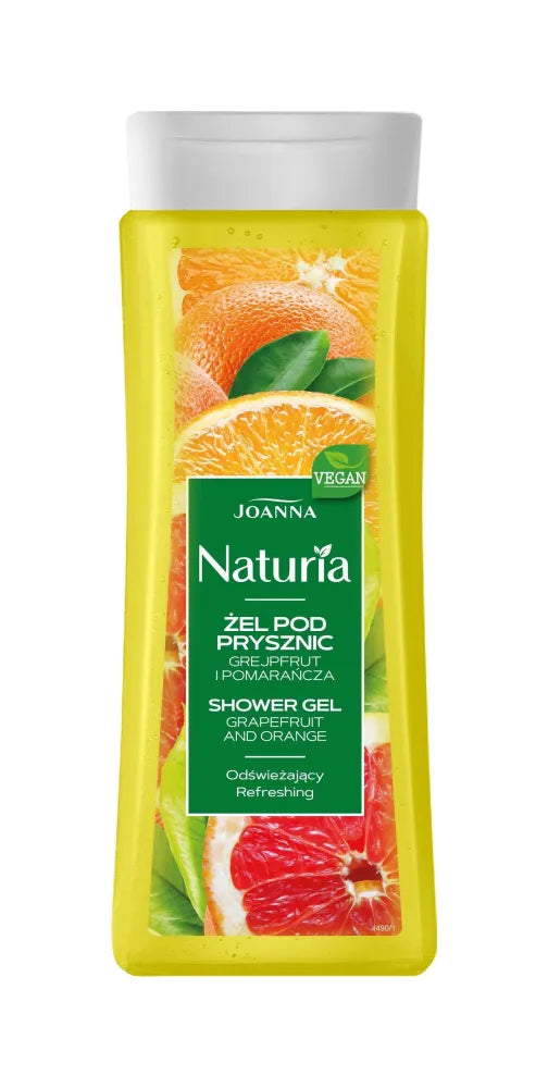 Joanna Naturia dušo gelis su greipfrutu ir apelsinu 300ml - Kosmetika