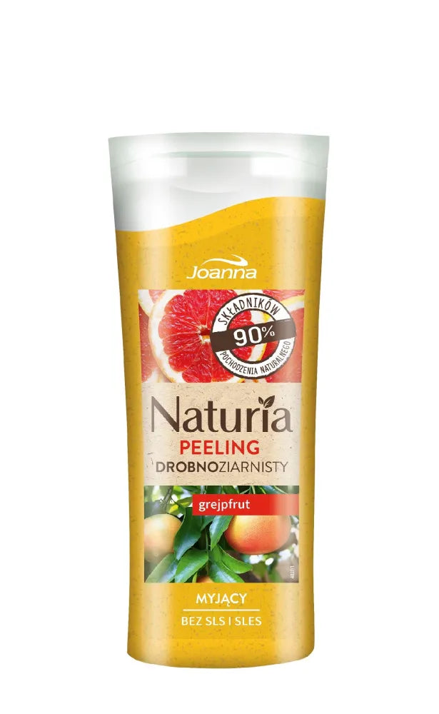 Joanna Naturia Smulkus kūno šveitiklis Greipfrutas 100g - Kosmetika