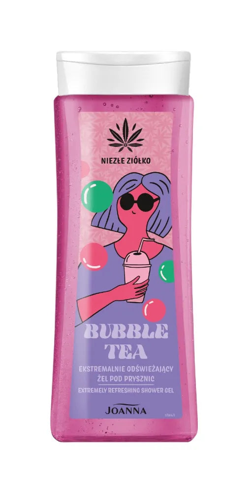 JOANNA Not Bad Herb Shower Gel Bubble Tea Ekstremaliai gaivus 300 ml - Kosmetika