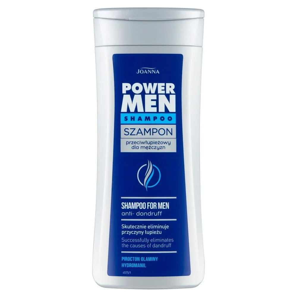 JOANNA Power Men Anti-dandruff shampoo for 200 ml - Kosmetika