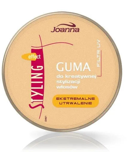Joanna Styling Effect Gum kūrybiniam plaukų stiliui auksinis 100g - Kosmetika