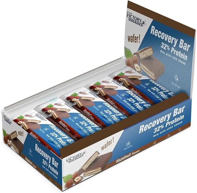 Joe Weider Victory Endurance Recovery Bar Hazelnut - 12 x 50g - Maistas