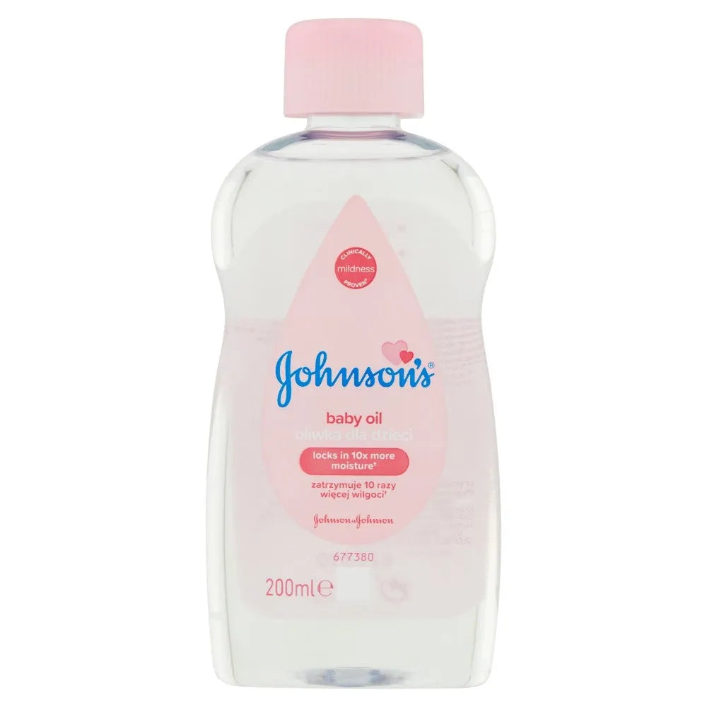 Johnson&Johnson Baby Oil vaikams 200ml - Kosmetika