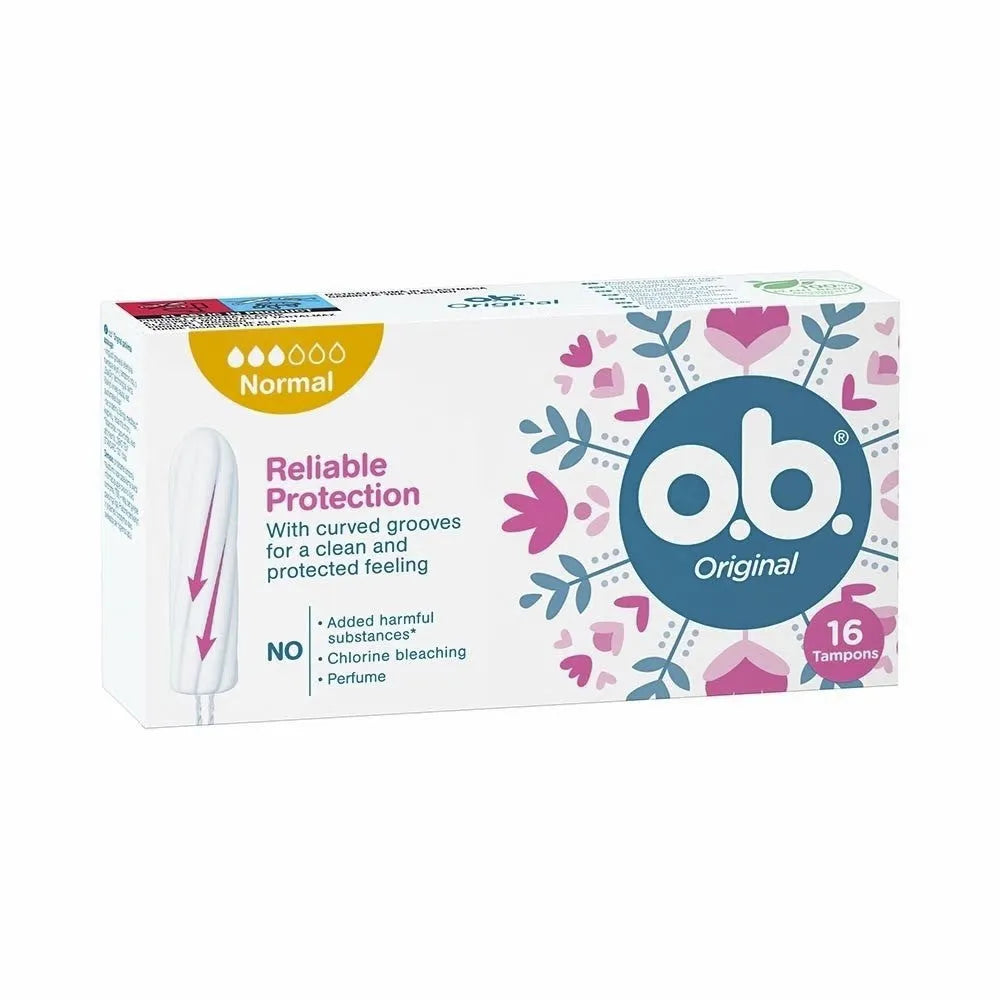 JOHNSON OB Original Tampons NORMAL 16 vnt. - Kosmetika