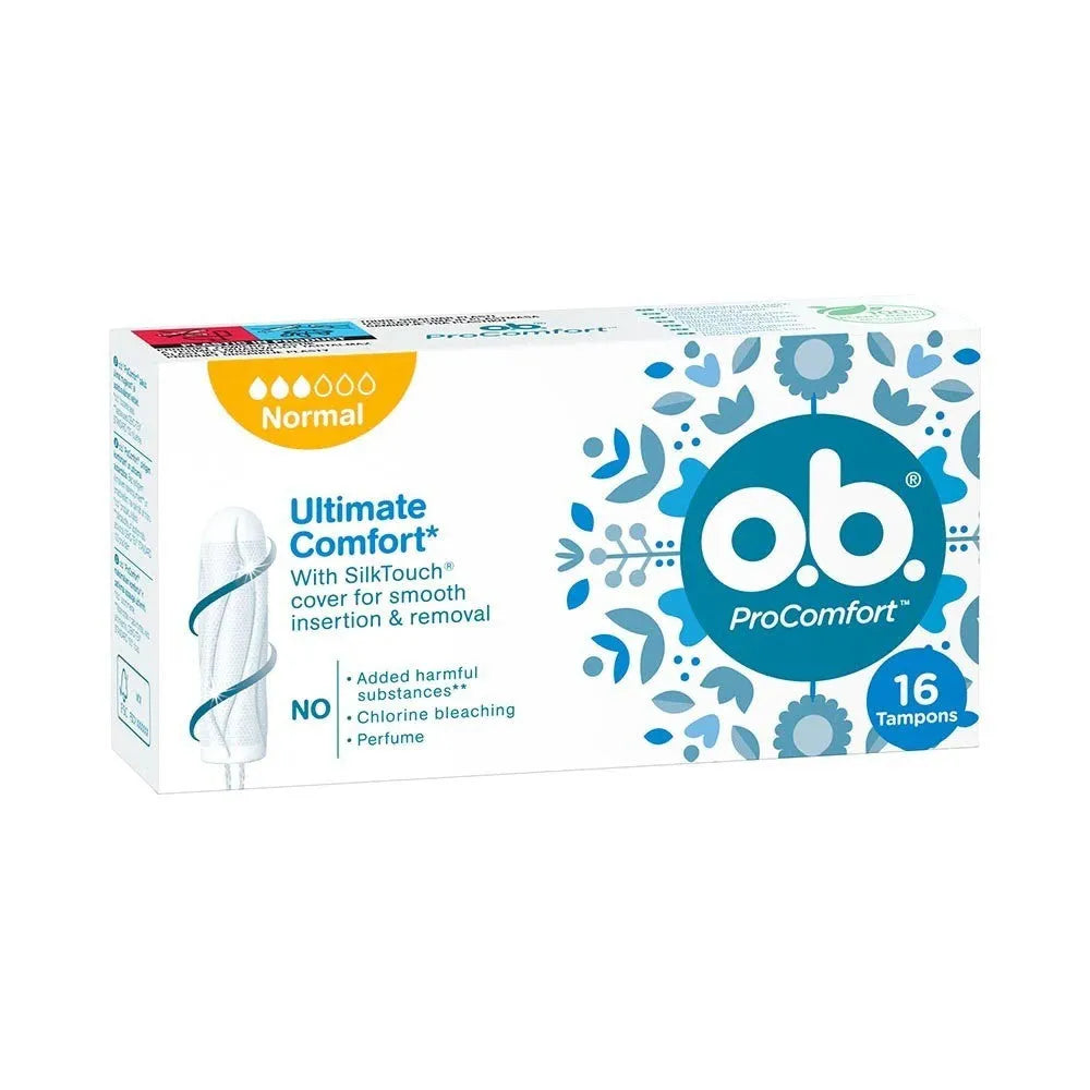 JOHNSON OB ProComfort Normal tamponai 16 vnt. - Kosmetika