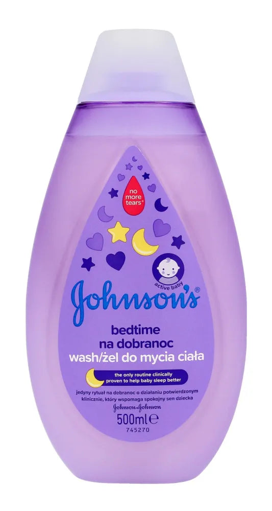 Johnson’s Baby Bedtime Body Wash Gel for Kids Geros Nakties 500ml - Kosmetika