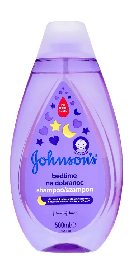 Johnson’s Baby Bedtime Shampoo vaikams gerai naktis 500ml - Kosmetika