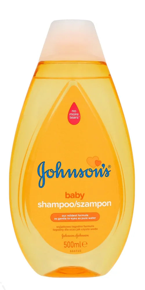Johnson’s Baby Gold Shampoo vaikams išskirtinai švelni formulė 500ml - Kosmetika