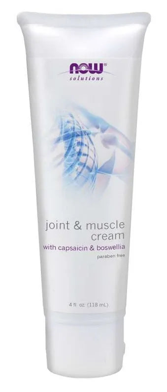 Joint & Muscle Cream - 118 ml - NOW Foods - Medicinos ir slaugos prekės