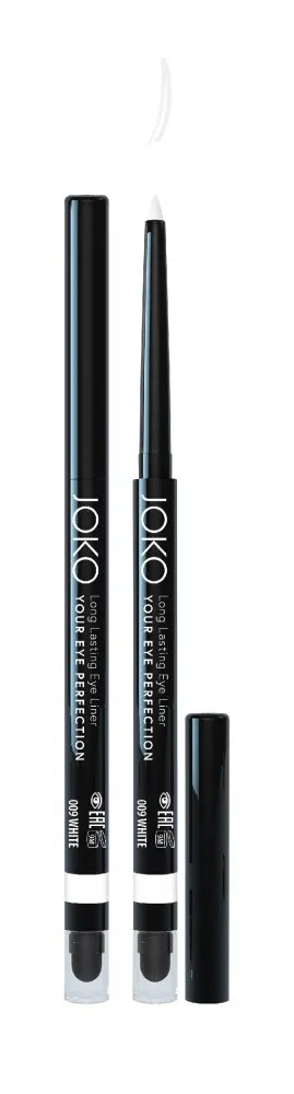JOKO Eyeliner Pencil 009 White 1 piece - Kosmetika