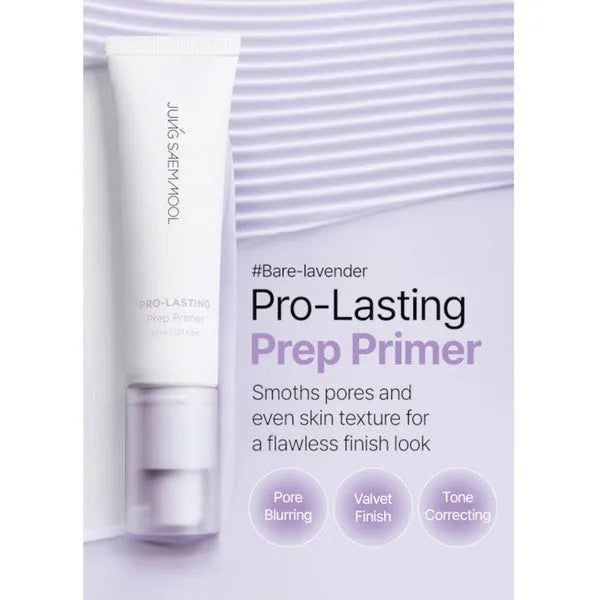 JSM Pro-lasting Prep Primer makiažo pagrindas Bare Lavender 30 ml - Kosmetika