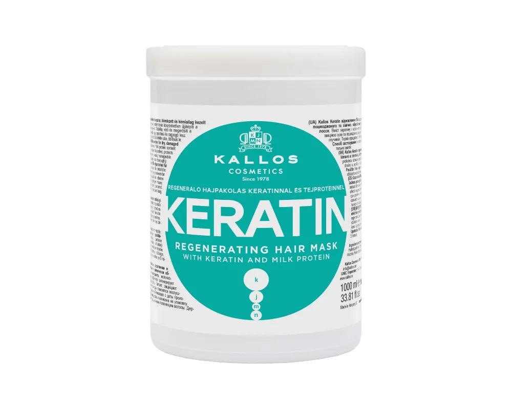 KALLOS Keratin Restorative Hair Mask 1000 ml - Kosmetika