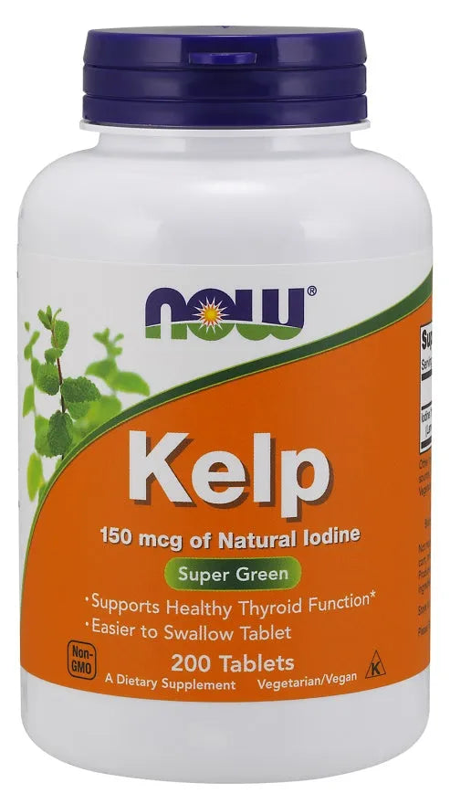 Kelp 150mcg - 200 tabs - NOW Foods - Papildai